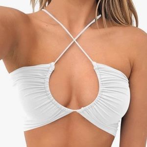white top